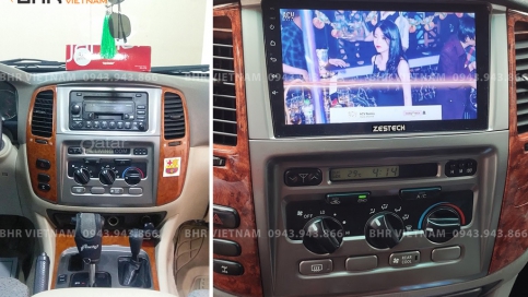 Màn hình DVD Android xe Toyota Land Cruiser 1998 - 2007 | Zestech Z500